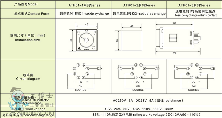 愛(ài)克斯時(shí)間繼電器