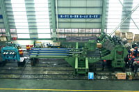 誠德連軋機(jī)組,世界首套短流程少機(jī)架三輥連軋定徑聯(lián)合機(jī)組,中冶賽迪承擔(dān)核心設(shè)備設(shè)計、制造