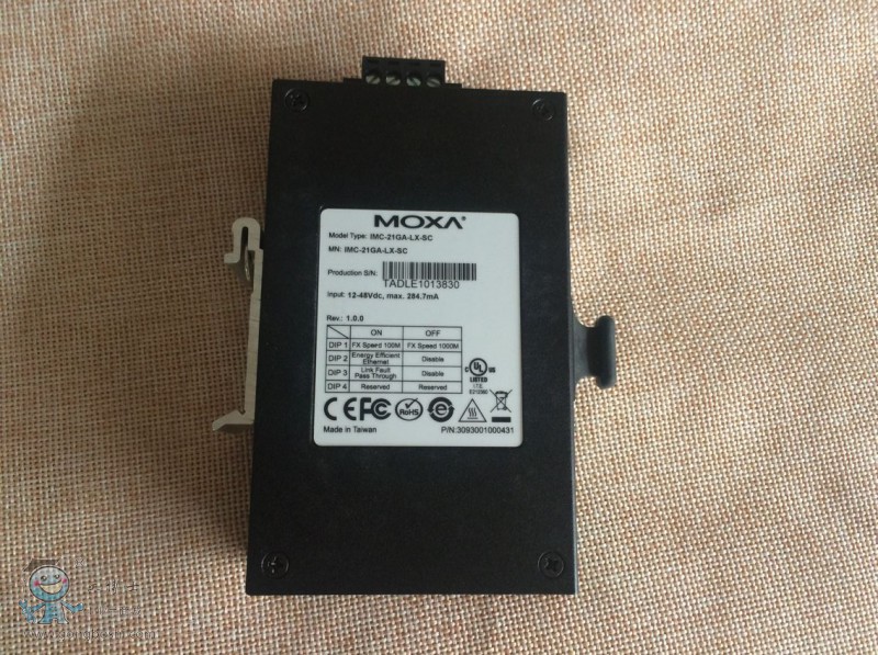 摩莎MOXA光電轉(zhuǎn)換器IMC-21GA-LX-SC工業(yè)級千兆原裝正品