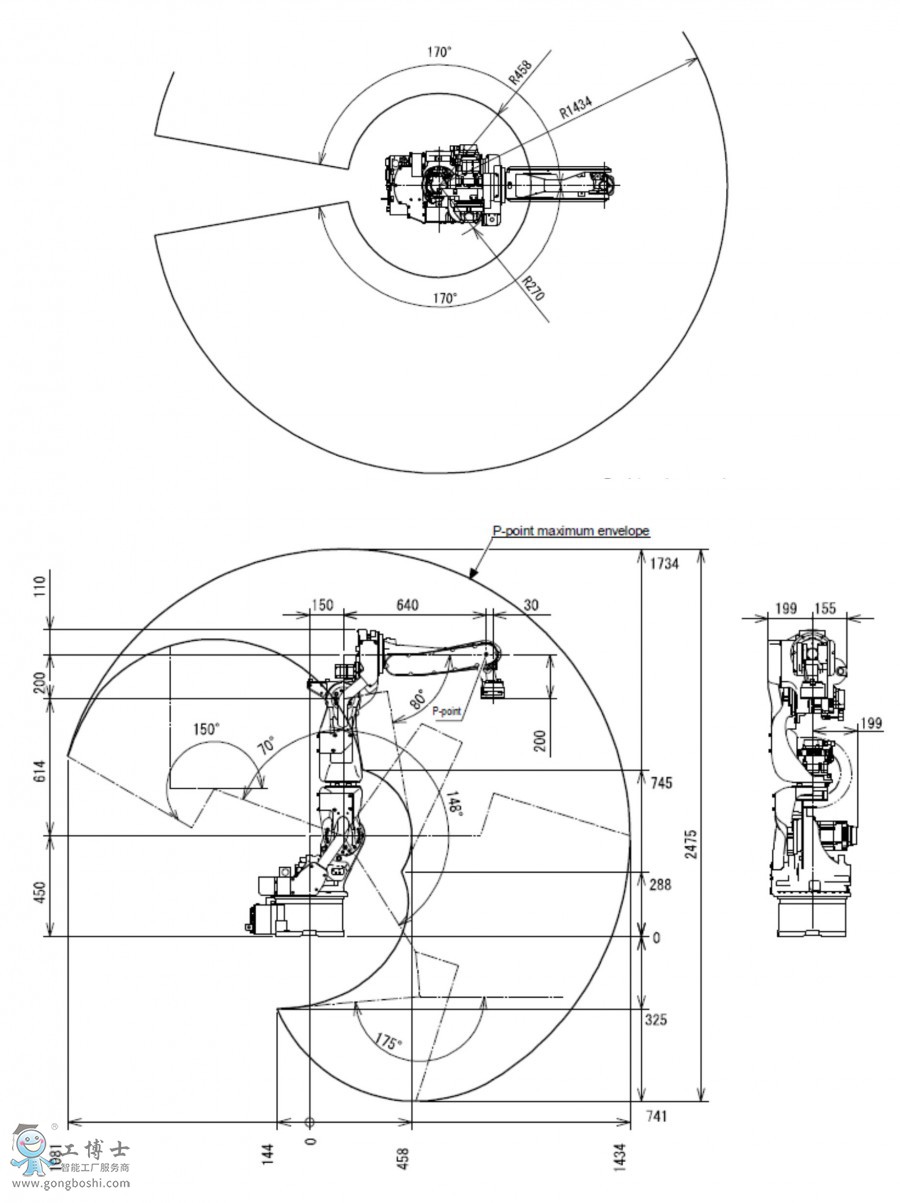 VA1400Ⅱ安川弧焊機(jī)器人