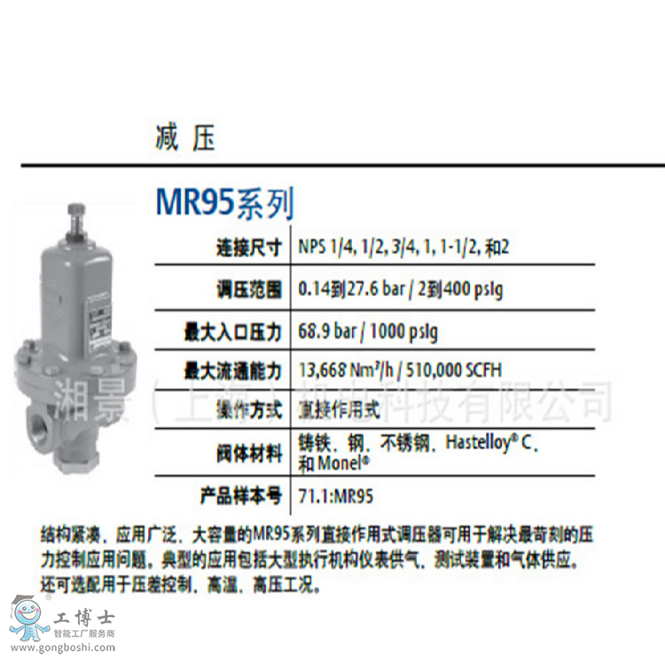 MR95L,MR95H,MR95HP調(diào)壓器 (2)