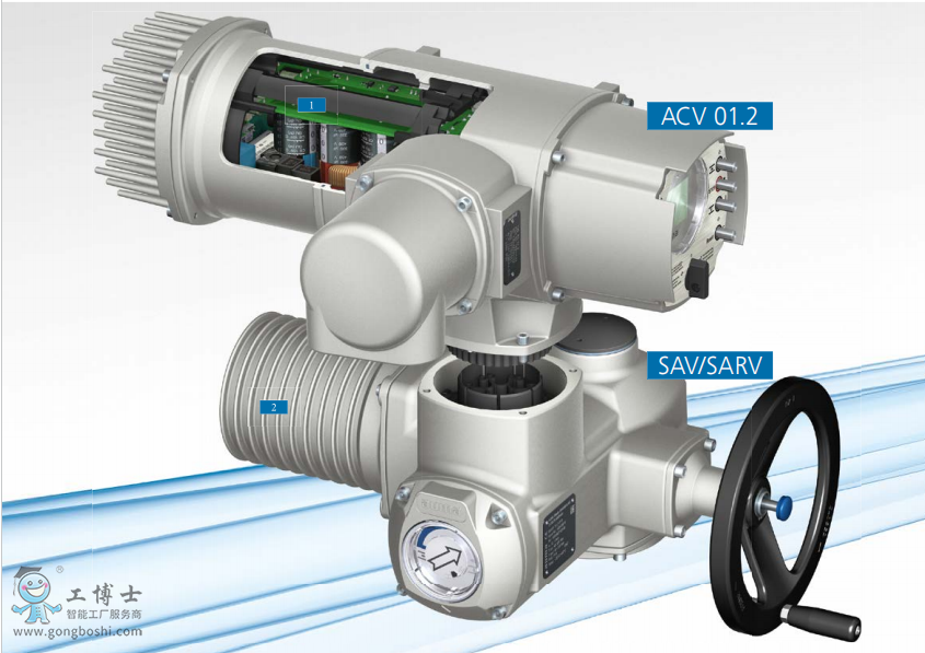 AUMA奧瑪 SAVSARV - 開(kāi)關(guān)型和調(diào)節(jié)型變頻電動(dòng)執(zhí)行器圖片
