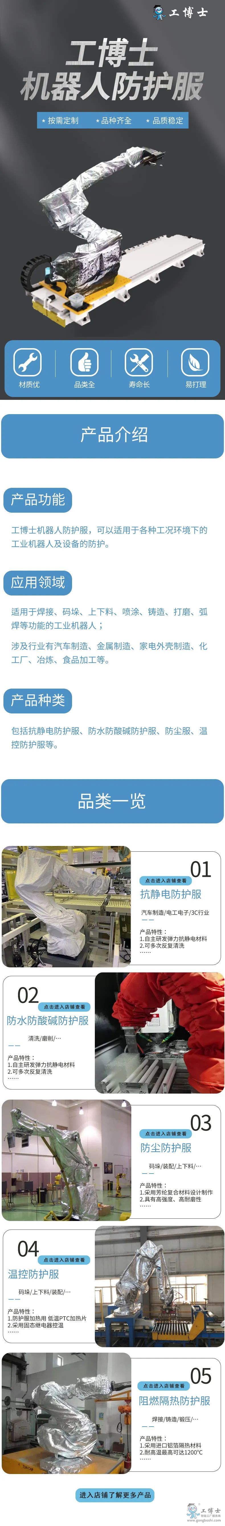 機器人防護(hù)服 防護(hù)罩