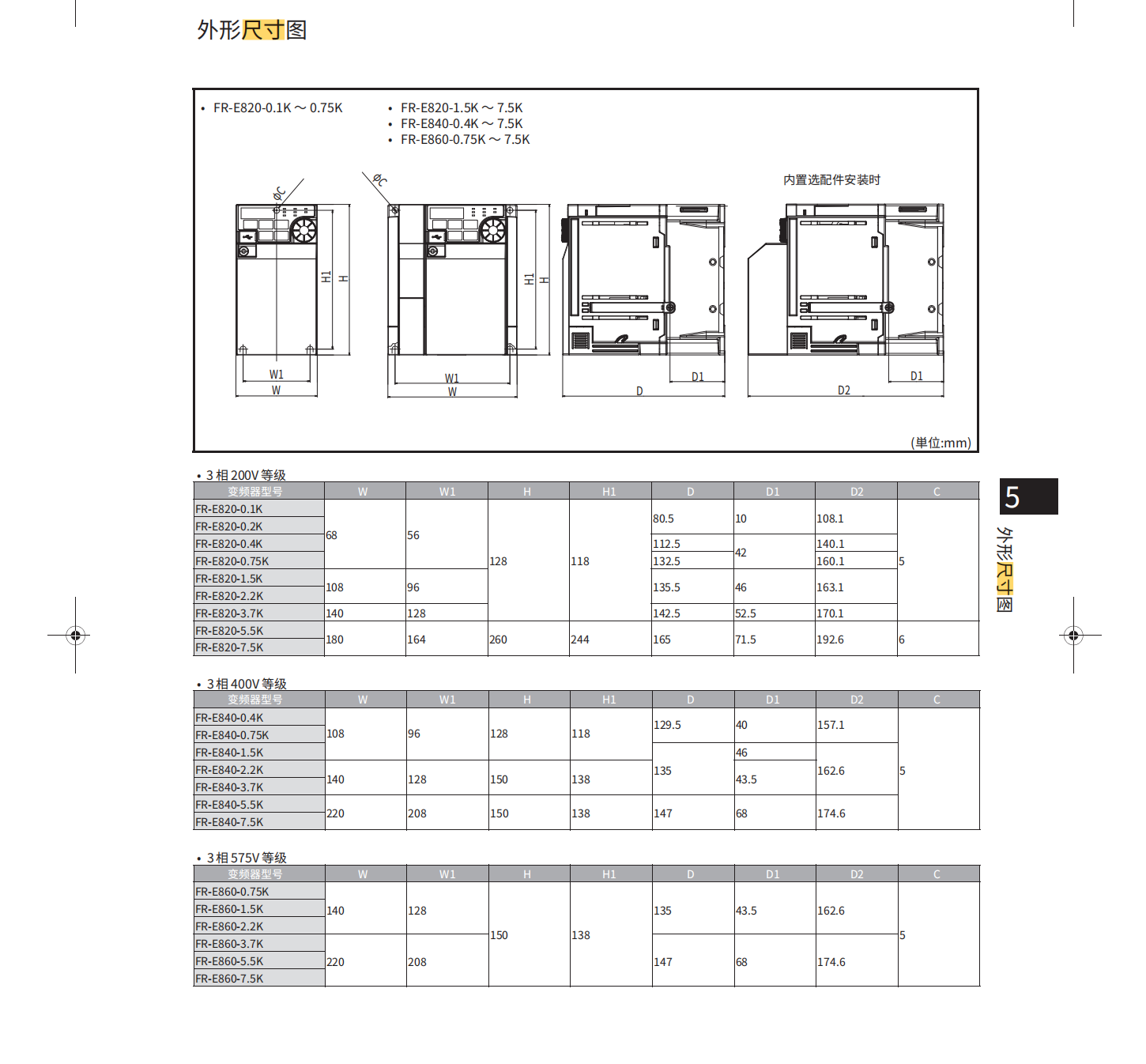 三菱變頻器