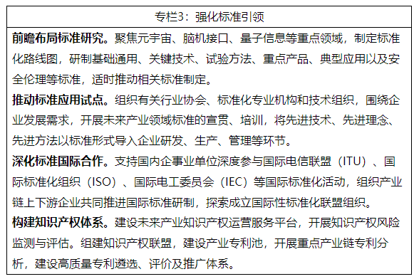 工信部等七部門發(fā)布未來產(chǎn)業(yè)創(chuàng)新發(fā)展實(shí)施意見